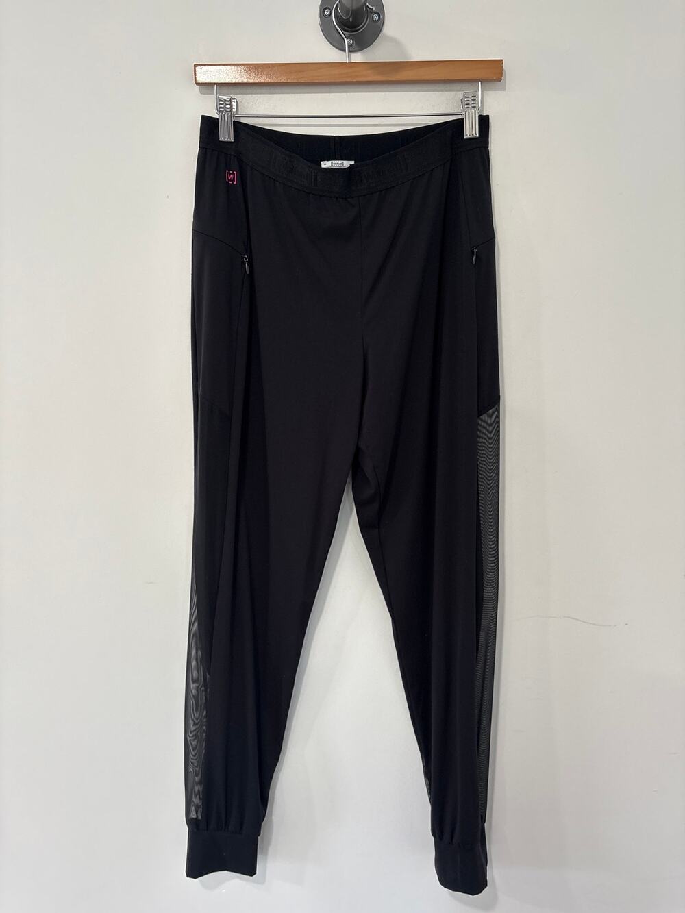 Wolford Logo Waistband Joggers Black Size M